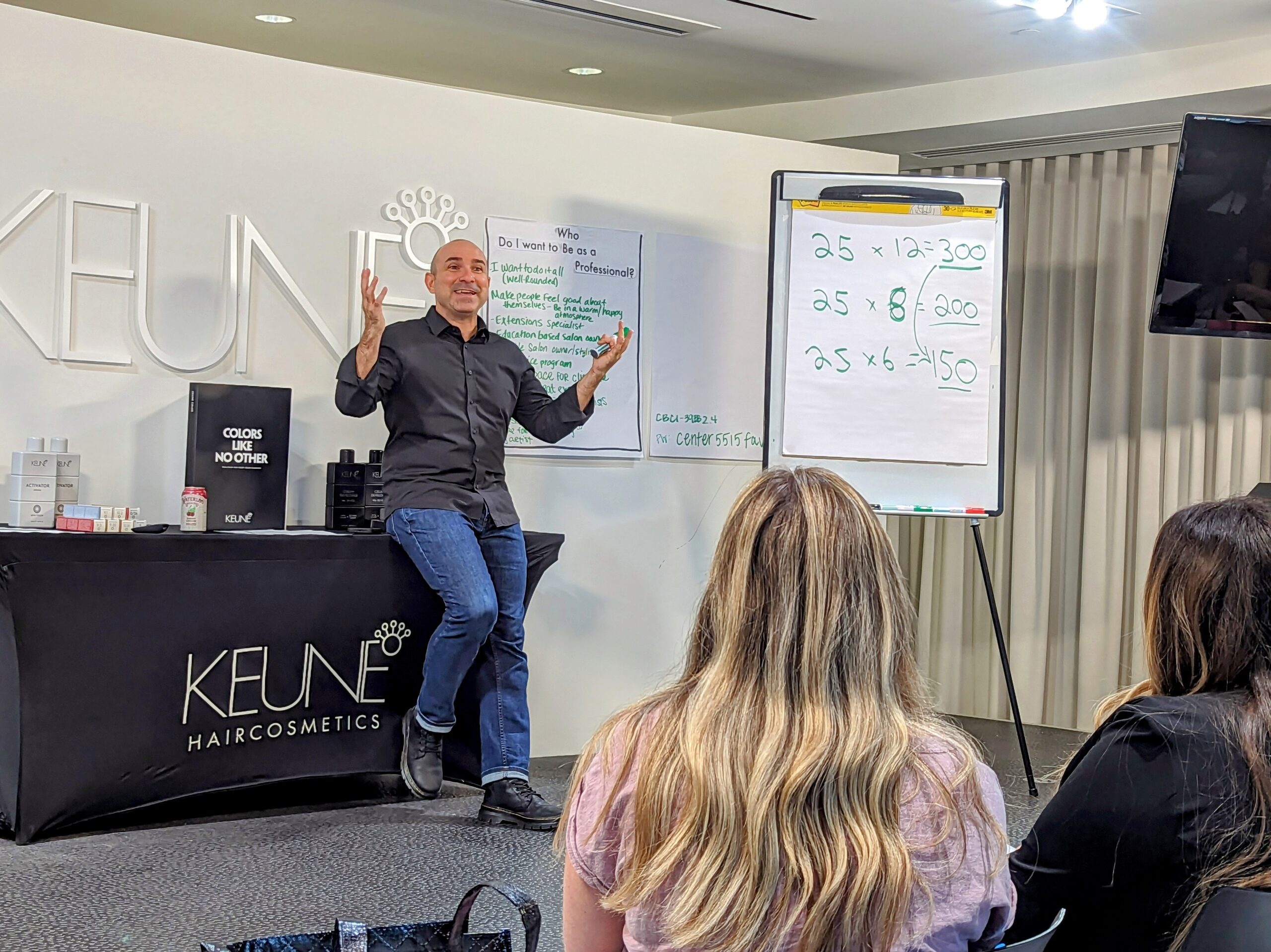 Chris Sulimay at PBA's Beauty Business Career Accelerator